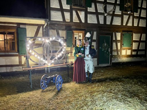 Prinzessin Stephanie mit Prinzgemahl.