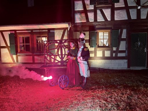 Lichterbild vor der Jägersruh